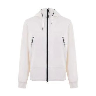 C.P. Company C.P. Company, Light Jackets, male, White, L, Stylish Jacket for Men