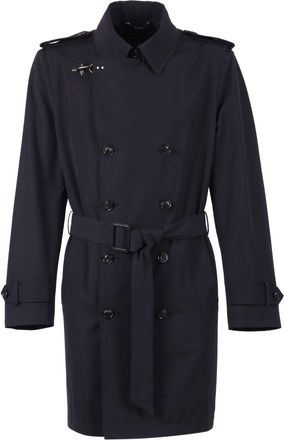 Fay Trench Regular Fit Double Breasted Trench Coat
