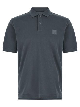 Stone Island Poloshirt met Stone Island Compass-logo