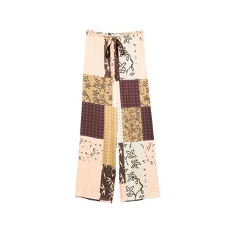 Siedres Manoce Floral-detail Trousers