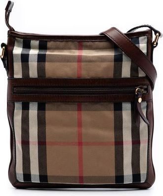 Burberry Pre-owned Burberry Exploded Check Canvas Crossbody Unisex SGYTF0APGEX7BQEZ