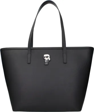 Karl Lagerfeld Black Polyethylene Shoulder Womens Bag