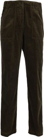 Aspesi Straight Leg Corduroy Straight-Leg Pants