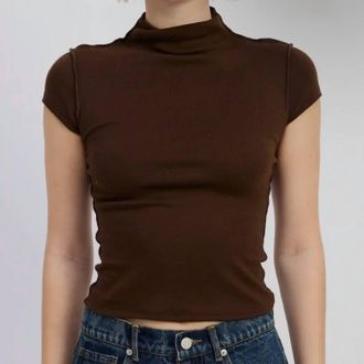 Emory Park Short Sleeve Shirt In Dark Brown