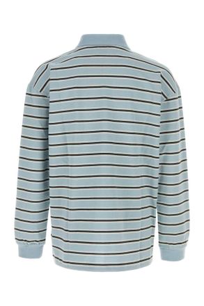 Bottega Veneta Lightblue Exterior: Cotton Polo T-shirts And Polos
