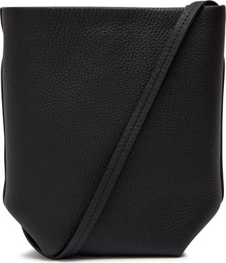 The Row The Row Park Grained Leather Cross-body bag - Black - One Size