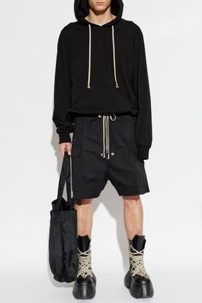 Rick Owens Hoodie, Mens, Black