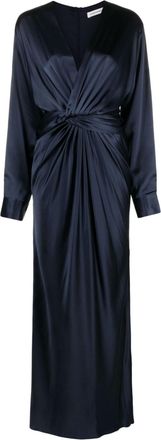 CHRISTOPHER ESBER Triquetra Twist silk maxi dress - women - Silk - 10 - Blue