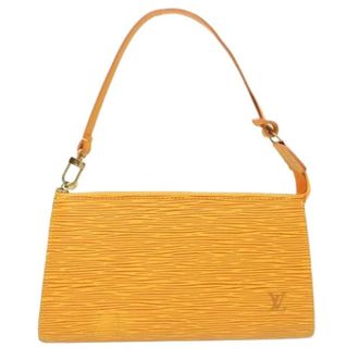 Louis Vuitton Pre-owned Mini Bags, female, Yellow, Size: ONE SIZE Pre-owned Pochette Pouch