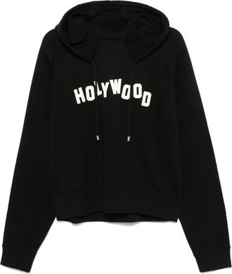 Loewe Felpa con stampa Holywood - Nero