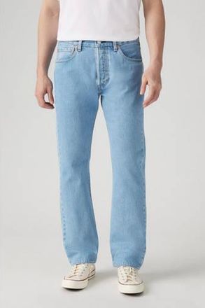 Levi's 501 straight leg jeans ferry building blue