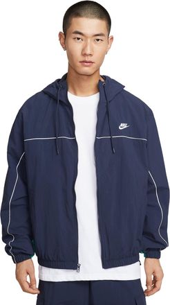 Nike Club Hooded Loose-Fit Jacket Obsidian HJ2013-451