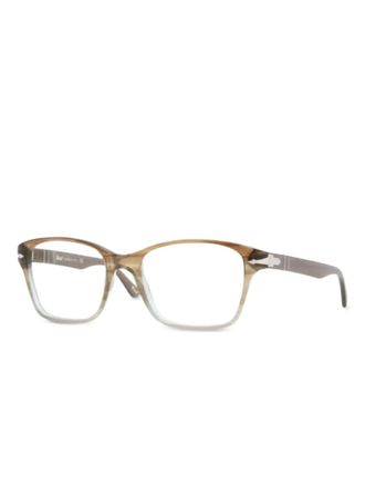 Persol Bril met vierkant montuur - Grijs
