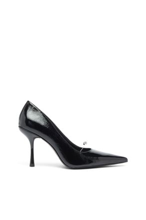 Diesel D-Ten & Half - Pumps in naplak leather - Heels - Woman - Black