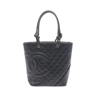 Chanel Pre-owned Bolso de Hombro Cambon Line de Piel de Cordero - Pre-owned - Mujer - Negro - ONE SIZE