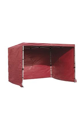 Regalos Miguel Regalos Miguel - Packs Laterales Carpas Plegables - Pack 3 Laterales Lisos Para Carpas 2x2 Eco - Rojo