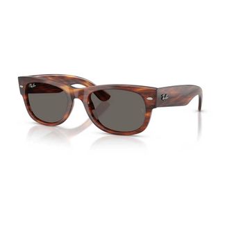 Ray-Ban Mega Wayfarer II - unisex - Zonnebrillen - Bruin - 55 MM - Accessoires