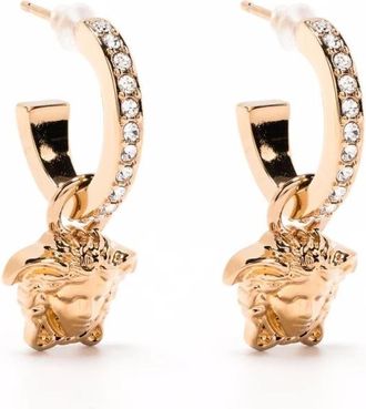 Versace La Medusa Hoop Oorbellen - Dames - Oorbellen - Geel - ONE Size - Accessoires