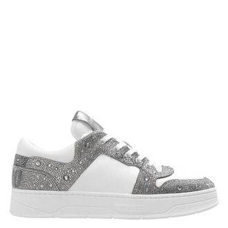 Jimmy Choo London Florent/F Hotfix Embellished Trainers