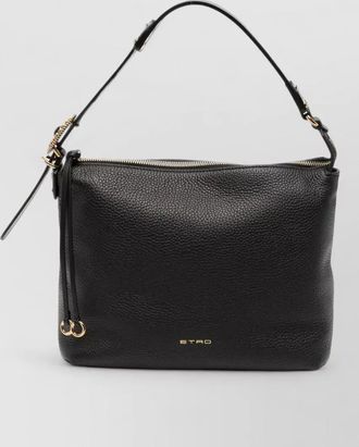 Etro na leather clutch bag