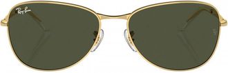 Ray-Ban Green Pilot Unisex Sunglasses RB3733 001/31 59