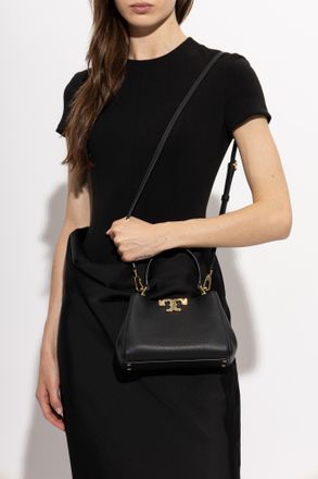 Tory Burch Eleanor Mini Bag, Womens, Black