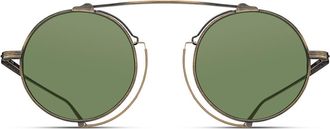 Matsuda M3154 AG Mens Sunglasses Gold Size 46