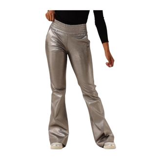 Ibana Broeken, Dames, Grijs, M, Metallic Pinnie Pants