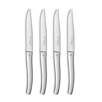 Lou Laguiole Estuche de 4 cuchillos carne Acero inoxidable Acero