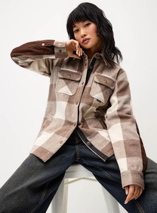 Hook&eacute; Womens Insulated Canadian bark overshirt