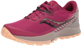 Saucony Womens S10641-40 Trail Running Shoes, Cherry Gravel, 5.5 UK