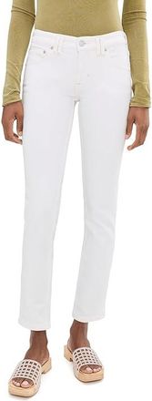 Free People We The Free Oracle Low Rise Slim Straight Jeans Womens Clothing Optic White : 30 29, Denim/Elastane/Polyester