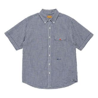 Human Made Human Made Check B.D S/S Shirt Blue HM31SH041-BLU