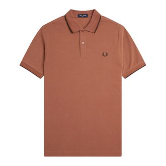 Fred Perry Hombre, Camisetas, Naranja, Talla: XL