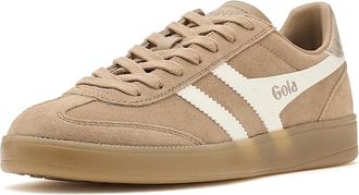 Gola Viper Womens Walking Shoes Light Caramel/Off White/Gold : 9.5 B - Medium, Leather