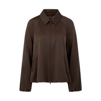 Marc Cain Dames, Jassen, Bruin, Maat: 2XL