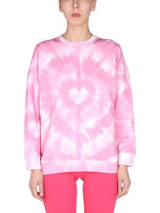 Red Valentino Rotes Valentino-Sweatshirt mit Batikmuster