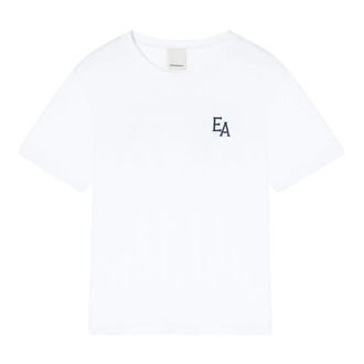 Emporio Armani T-Shirts, female, White, Size: XS Ew001809Af14836