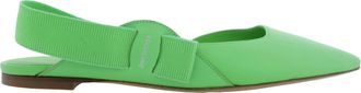 Ferragamo Ferragamo Vania Vara Bow Slingback Ballet Flats, Size 7 C