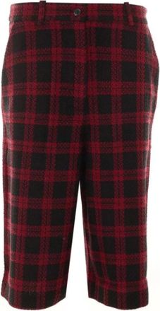 Pinko Lange Shorts - Dames - Korte Broeken - Rood - S - Korte Broeken