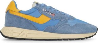 Autry Reelwind Lage Sneakers - Heren - Sneakers - Blauw - 40 EU - Katoen - Schoenen