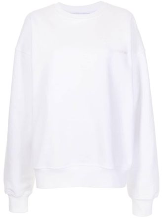 Goodboy embroidered logo jumper - women - Polyester/Cotton - One Size - White