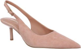 Nordstrom Liza Pointed Toe Pump in Beige Blush at Nordstrom, Size 7.5