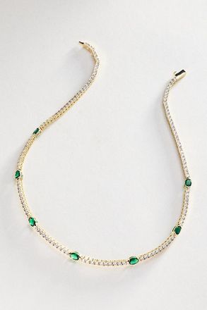 Melinda Maria Maven 18 Tennis Necklace