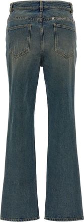 Givenchy Womens Blue Cotton Bootcut Jeans Clothing