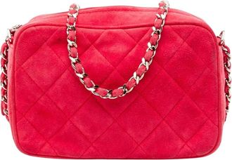 Chanel Borsa a spalla Chanel Pre-owned trapuntata con catena - - Pre-owned - Donna - Rosso - ONE SIZE