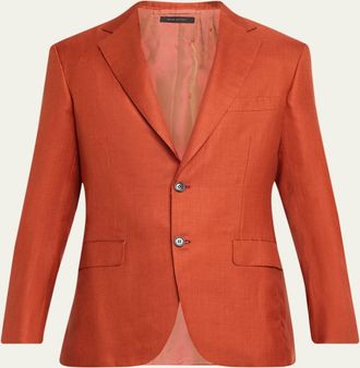 Brioni Mens Plume Single-Breasted Blazer
