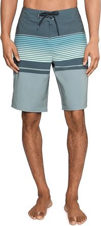 O'Neill Lennox Stripe 21 Boardshorts Mens Swimwear Lead : 44, Elastane/Polyester