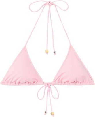 Jacquemus Le Haut De Plage Triangle - Dames - Bikinis - Roze - L - Badmode