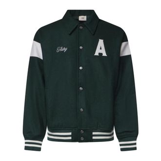 Autry Bomber in lana - - Jackets - unisex - Verde - L